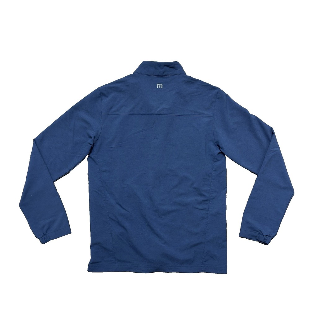 Travis Mathew Valley View Full Zip Jacket Mens Small Navy Blue Performance Golf - Picture 2 of 8